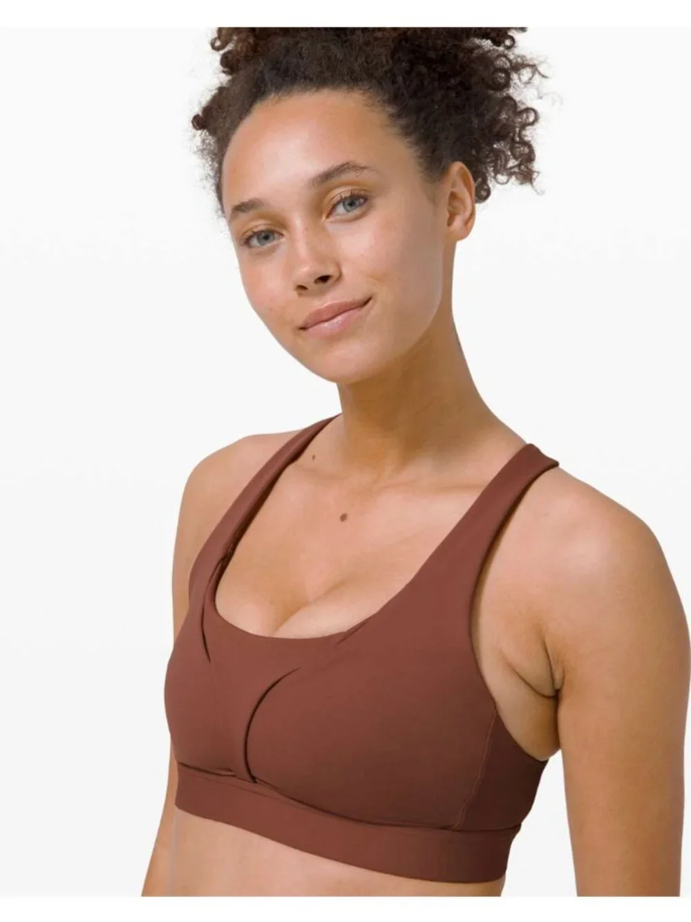 Lululemon Stash It All Bra in Ancient Copper